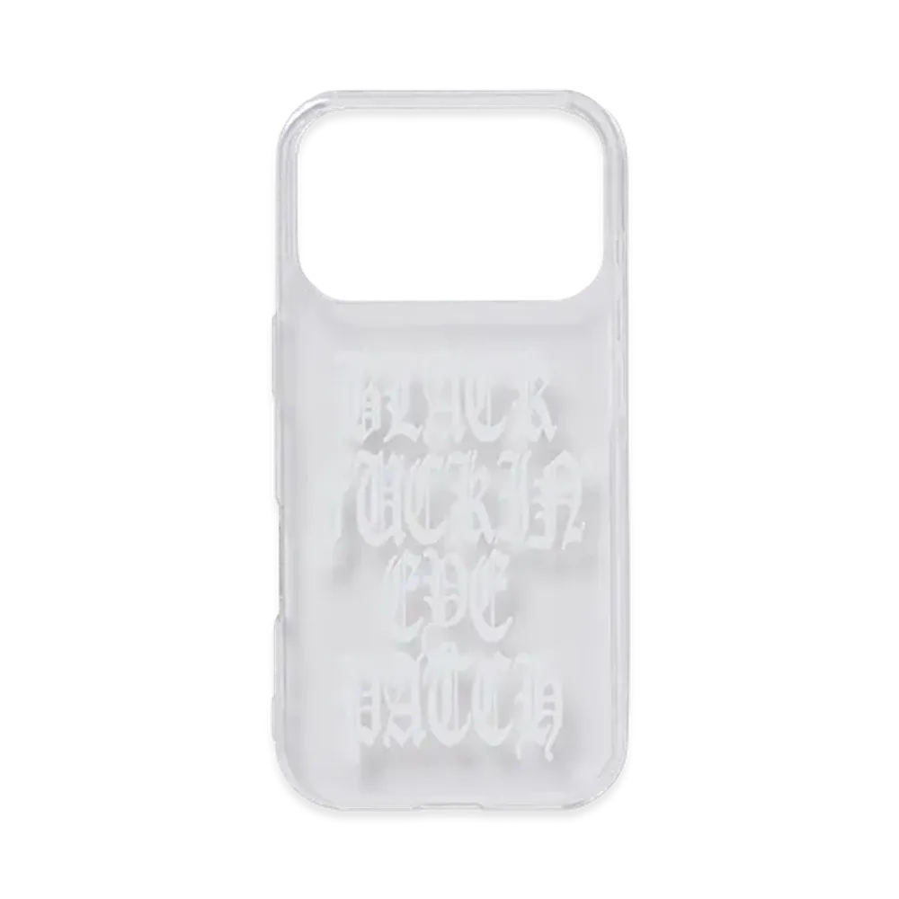 BlackEyePatch OE BFEP Iphone Case (iPhone 17 ProMax) "Clear/White"
