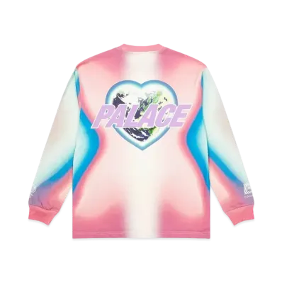PALACE RAPHA EF EDUCATION FIRST LONG SLEEVE T-SHIRT "Multi"