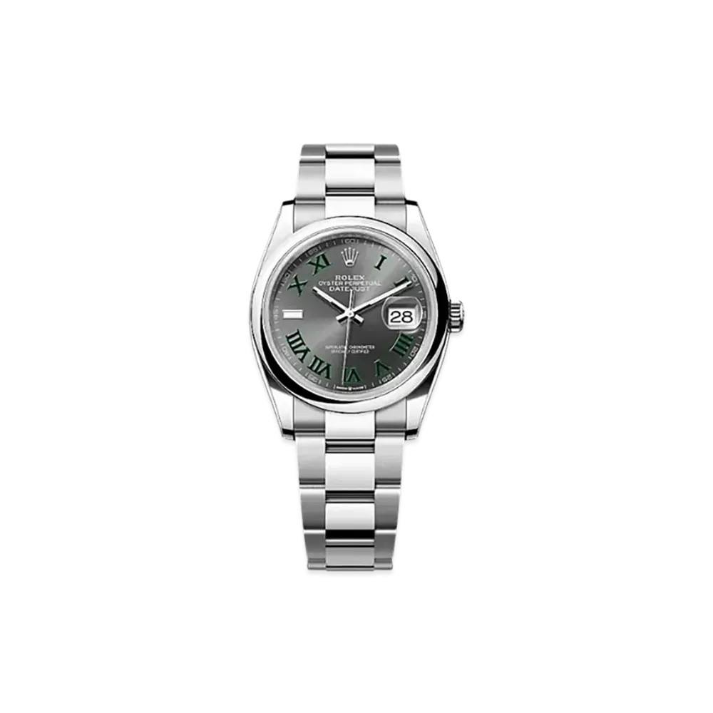 ROLEX Datejust 36 Oystersteel "Grey"
