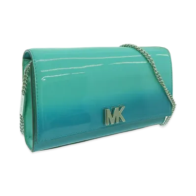 MICHAEL KORS Women's Mott LG EW Clutch "Blue"
