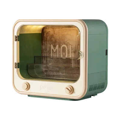 POP MART MOLLY Anniversary Classical Retro TV Set Luminous Container Box