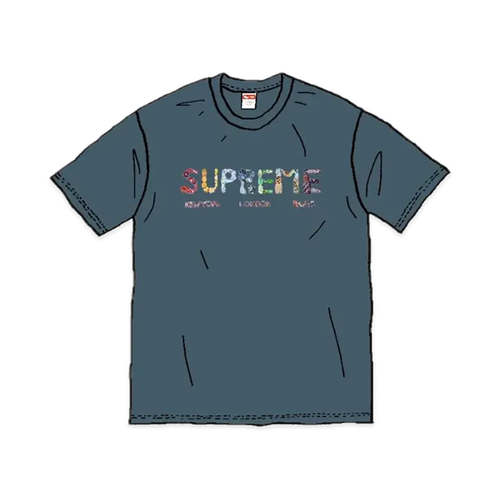 Supreme Rocks Tee "Dark Slate"
