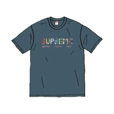 Supreme Rocks Tee "Dark Slate"