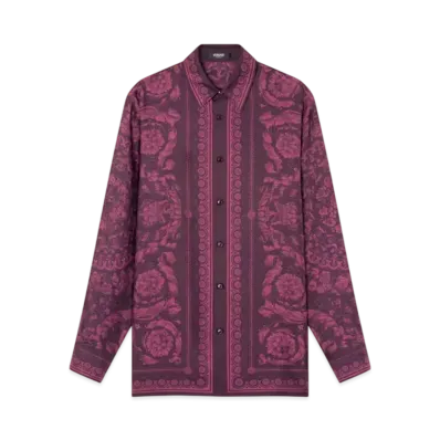Versace Barocco Silk Shirt "Print"