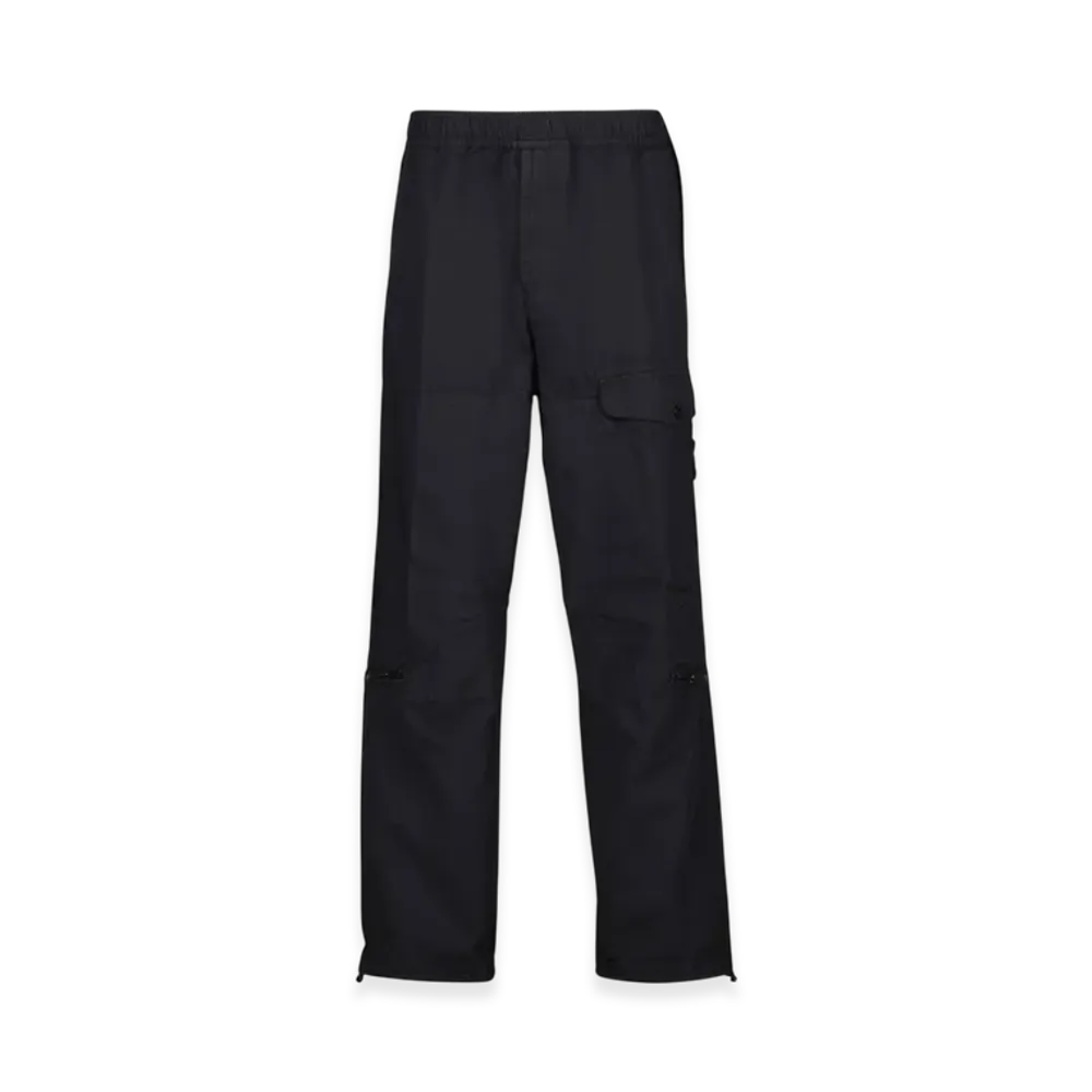 Stone Island 31412 Cotton Ripstop Garment Dyed Cargo Pants - 23FW "Black"