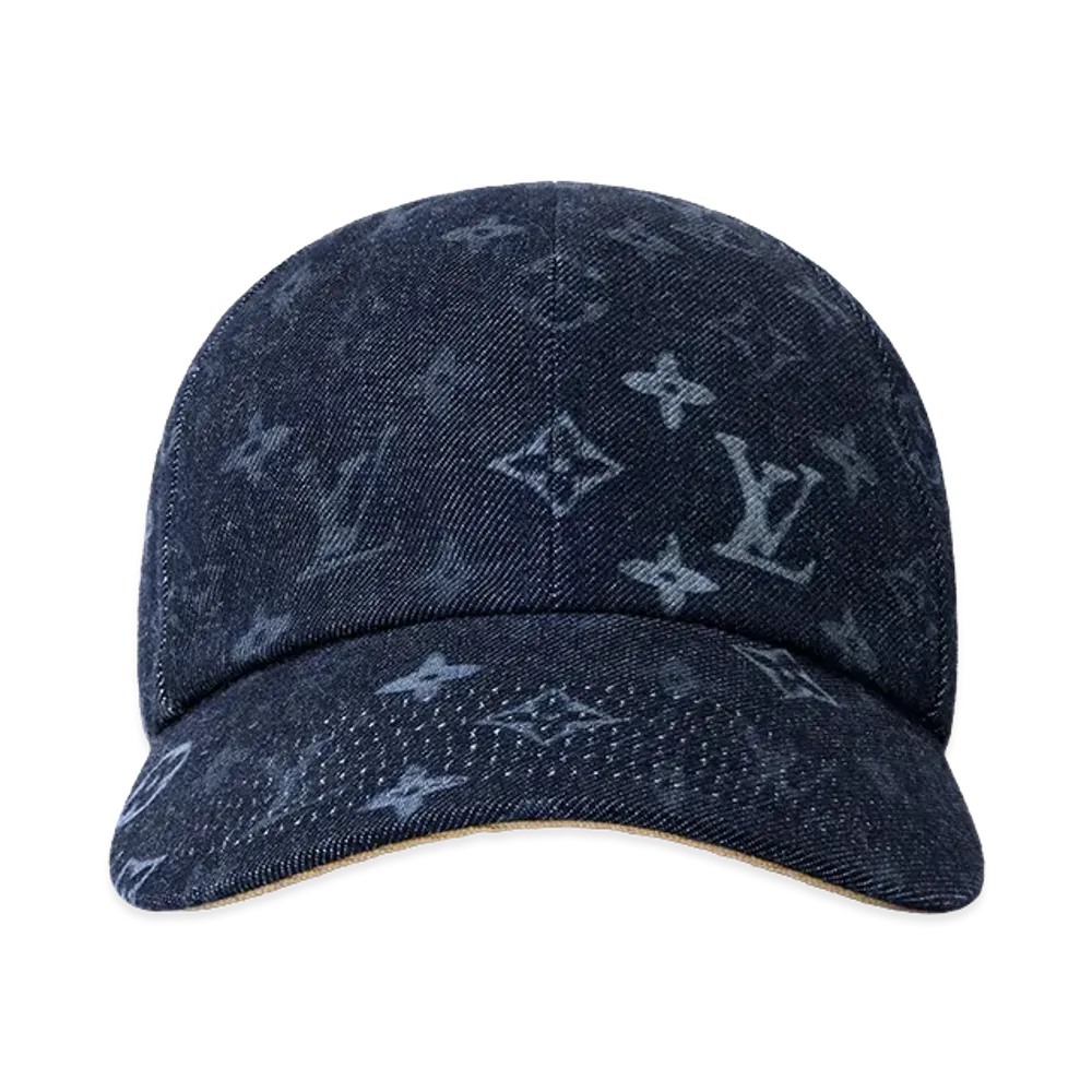 Louis Vuitton Cap Monogram Denim Surplus "Indigo"