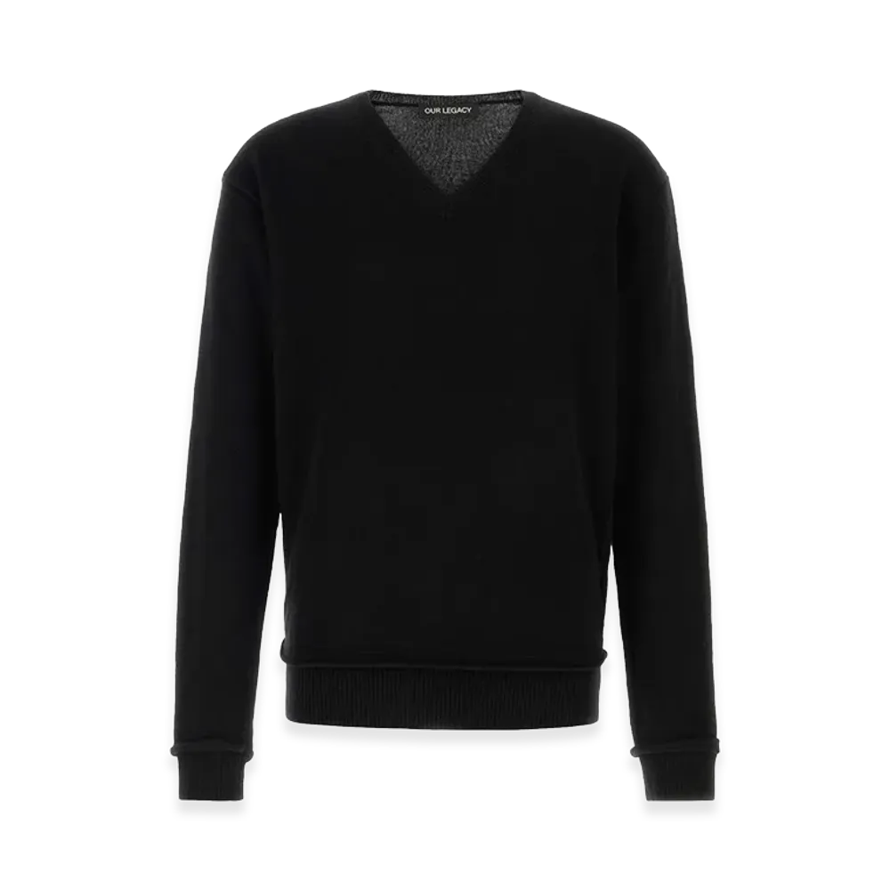 OUR LEGACY Wool Sweater "Black"