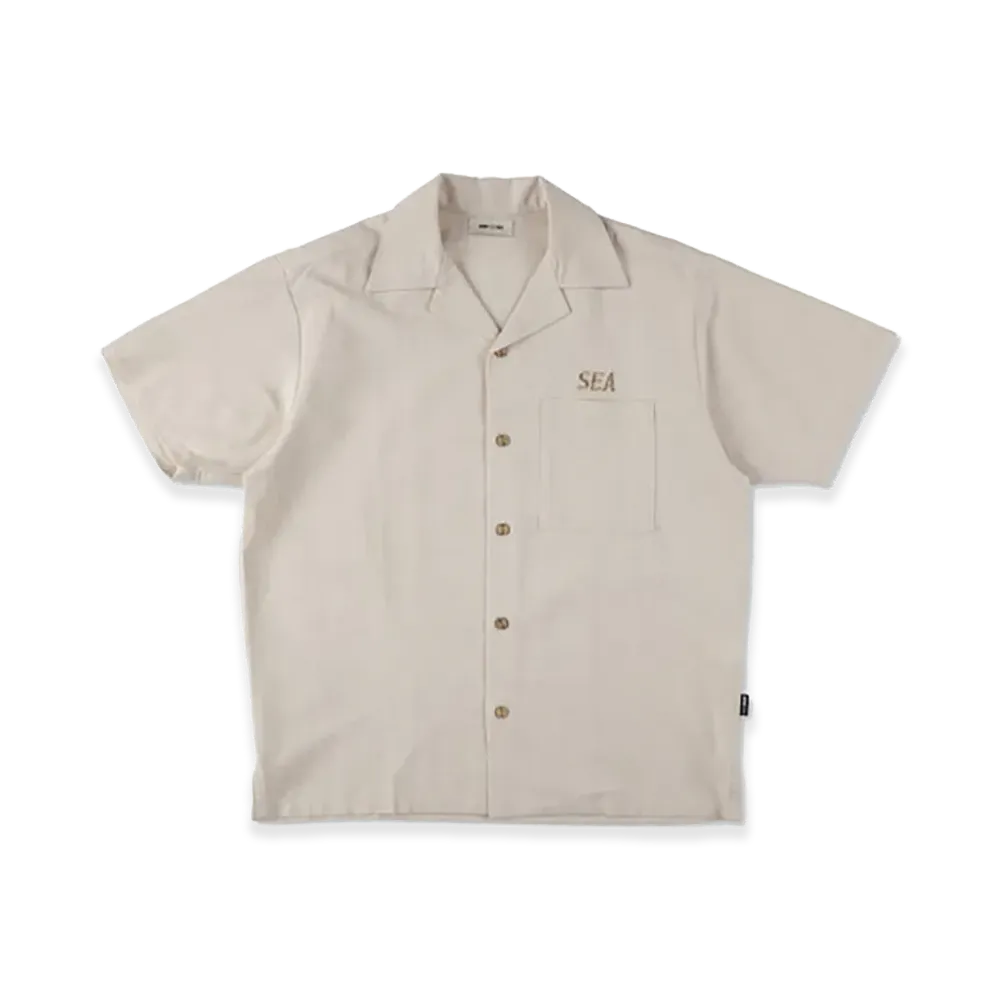 WIND AND SEA Sea Linen Shirt "Natural"