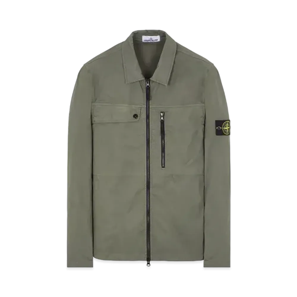 Stone Island 10210 SUPIMA Cotton Twill Stretch-TC "Musk Green"