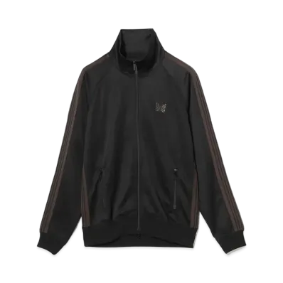 Needles Track Jacket Poly Smooth "C-Black"