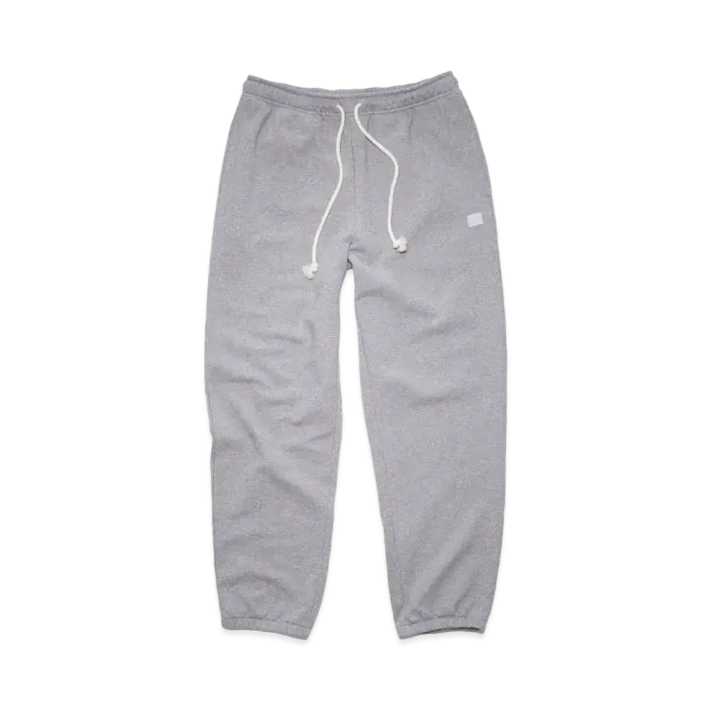 Acne Studios Fleece Sweatpants "Light Grey Melange"