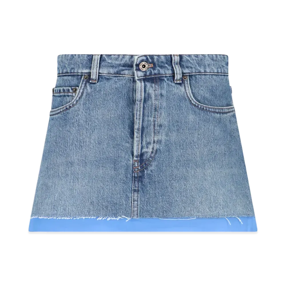 MIU MIU Women's Skirts "Lightblue"