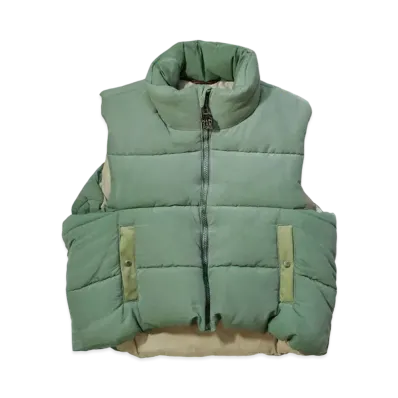 KAPITAL 60/40 Cross Vest Snow Processing "Smoke Green"
