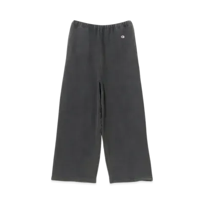 BEAMS x Champion Reverse Weave R Sweat Wide Pants "Off Black"
