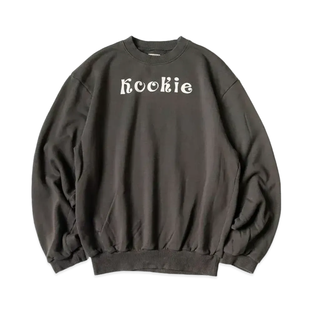 KAPITAL 30 Fleece Crew Sweat "Charcoal"