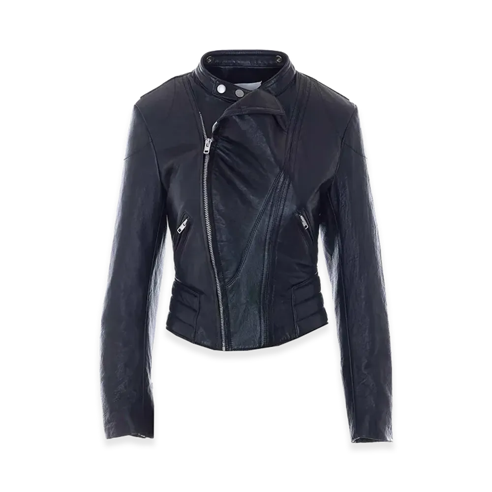Maison Margiela Women's Leather Jacket "Black"