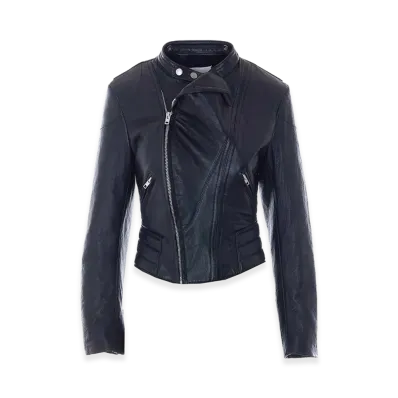 Maison Margiela Women's Leather Jacket "Black"