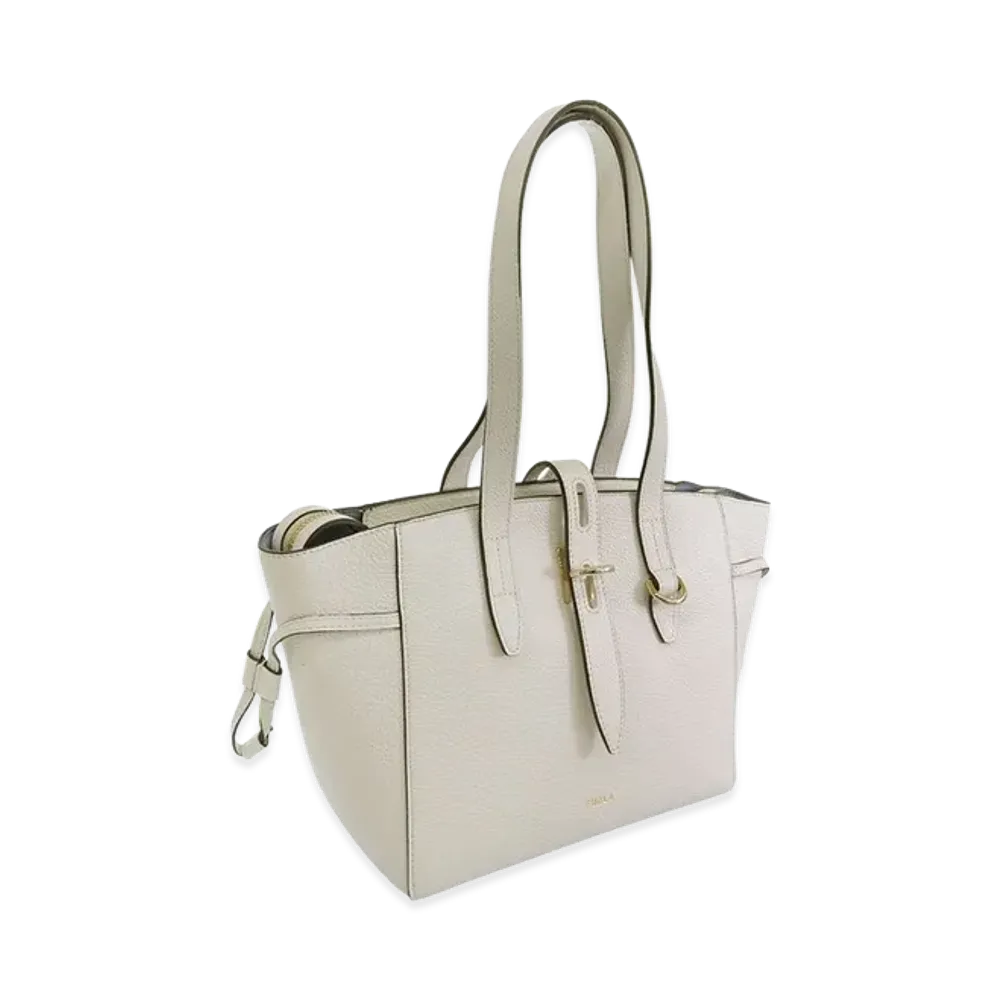 FURLA Net Tote S Bag "White"