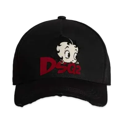 Dsquared2 Betty Boop Baseball Cap "Black"
