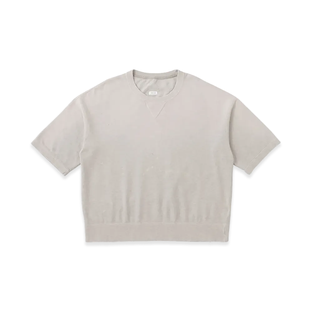 visvim Jumbo SB Sweat S/S Crash "Grey"