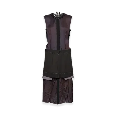 Maison Margiela Decortique Midi Dress "Navy"