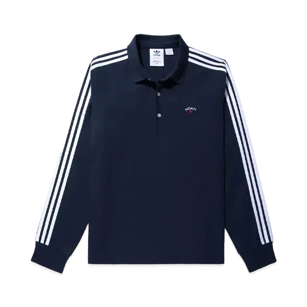 Noah x adidas LS Polo Shirt "Navy"