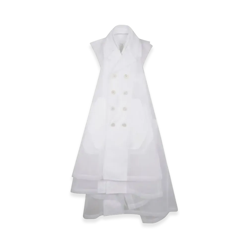 COMME des GARCONS HOMME PLUS Double Coat "White"