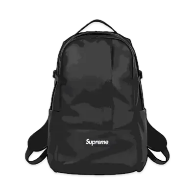 Supreme Leather Backpack "Black" (24FW)