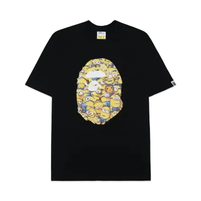 A BATHING APE MINIONS TEE 09 "Black"