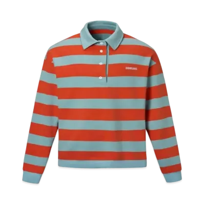 DONCARE Cotton Jersey Polo "Blue"