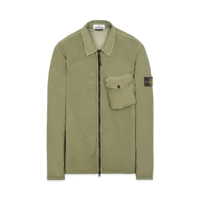 Stone Island 11803 NASLAN LIGHT WITH POLARTEC ALPHA TECHNOLOGY "Military Green"