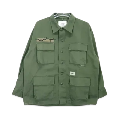 WTAPS Jungle 01/ LS / Cotton.Twill "Olive Drab"
