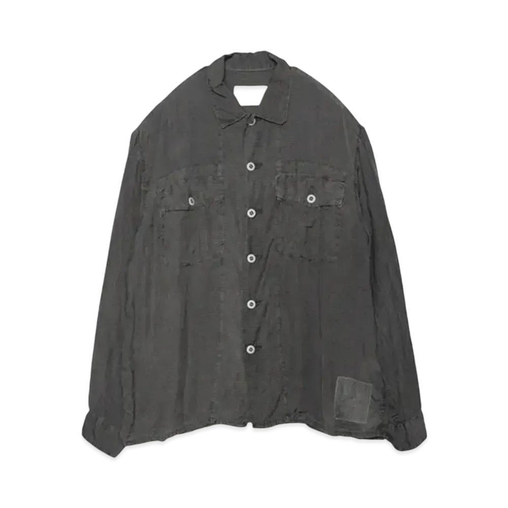 Graphpaper Utility Shirt Jacket "Sumikuro"