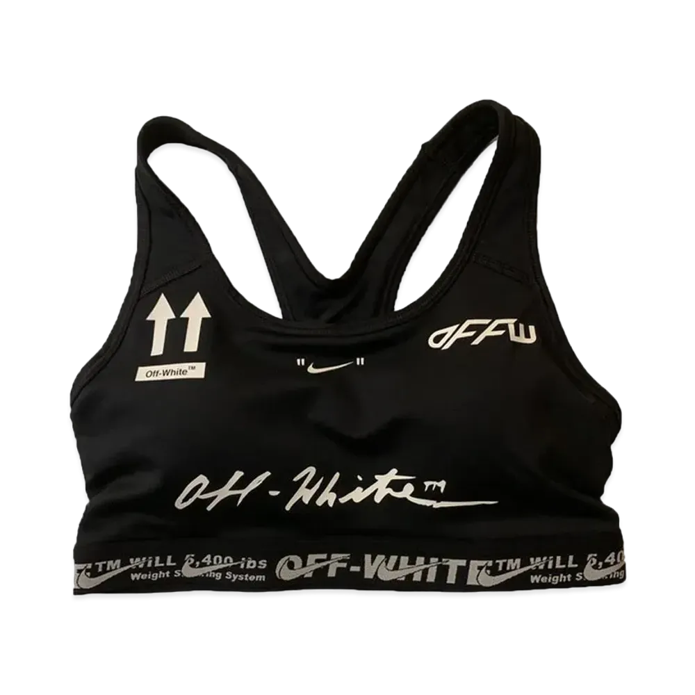 OFF-WHITE / Nike Sports Bra "Black"