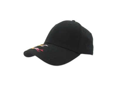 Saint Laurent x NEW ERA Logo Embroidered Baseball Cap "Black"