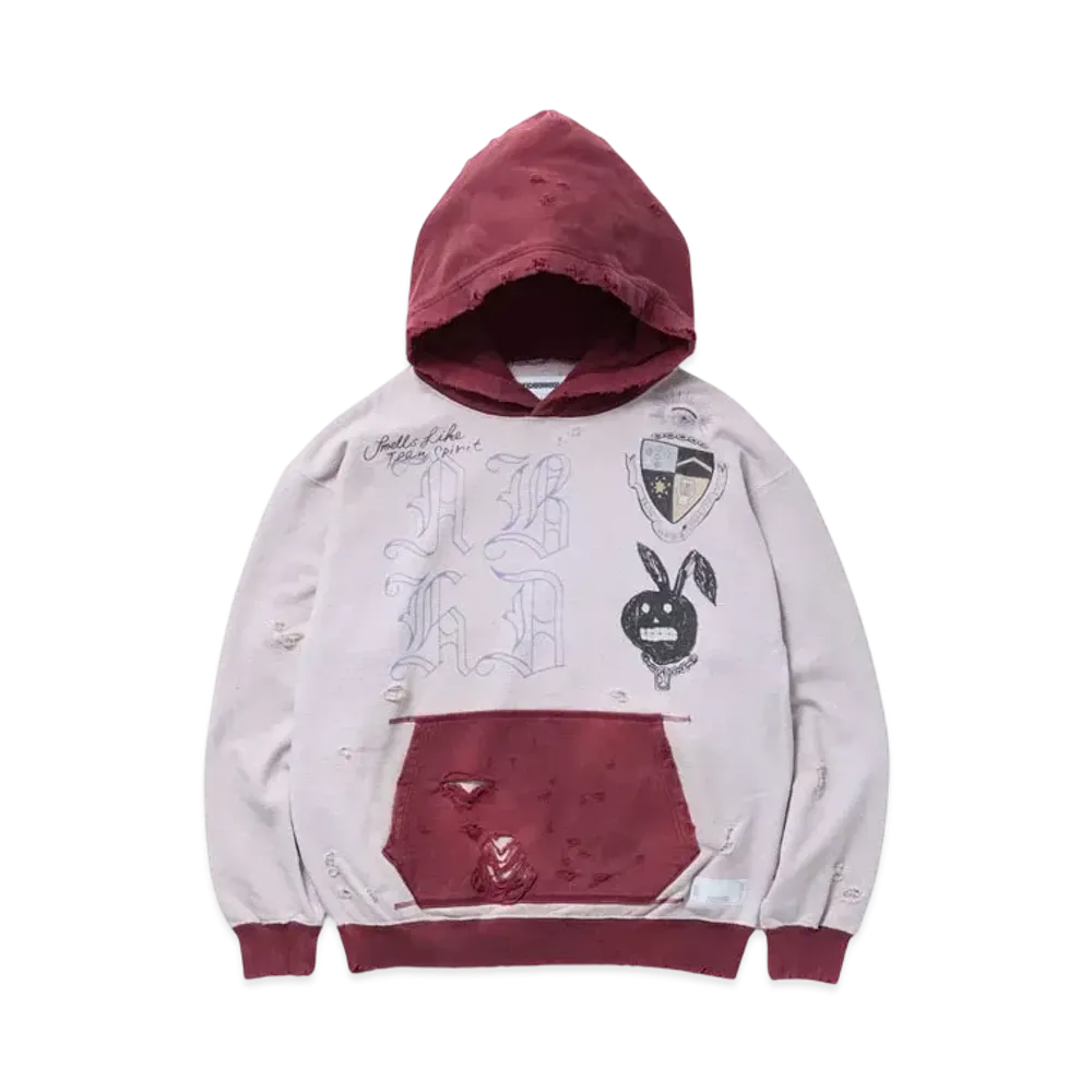 NEIGHBORHOOD Savage Sweat Hoodie LS "Burgundy"