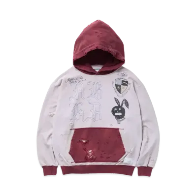 NEIGHBORHOOD Savage Sweat Hoodie LS "Burgundy"