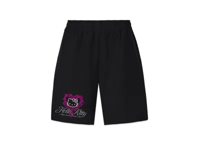 ANTI SOCIAL SOCIAL CLUB x Hello Kitty Love Shorts "Black"