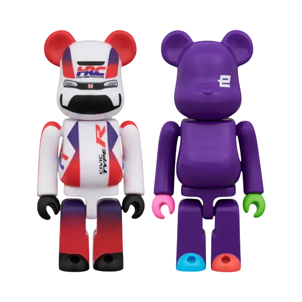 MEDICOM TOY "BEARBRICK" Honda Racing eMS 2PCS SET
