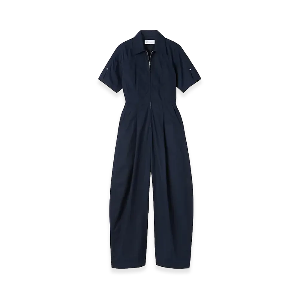 Gap x Victoria Beckham Women's Loose Fit Utility Jumpsuit "New Classic Navy"