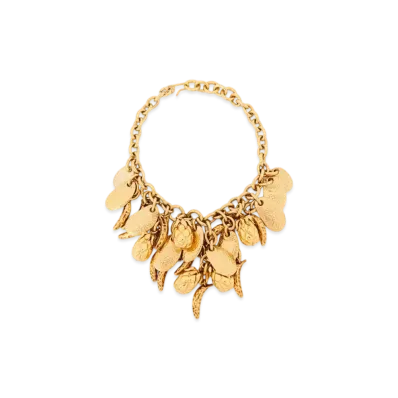 Chloe The Chloe Fruits Necklace "Vintage Gold"