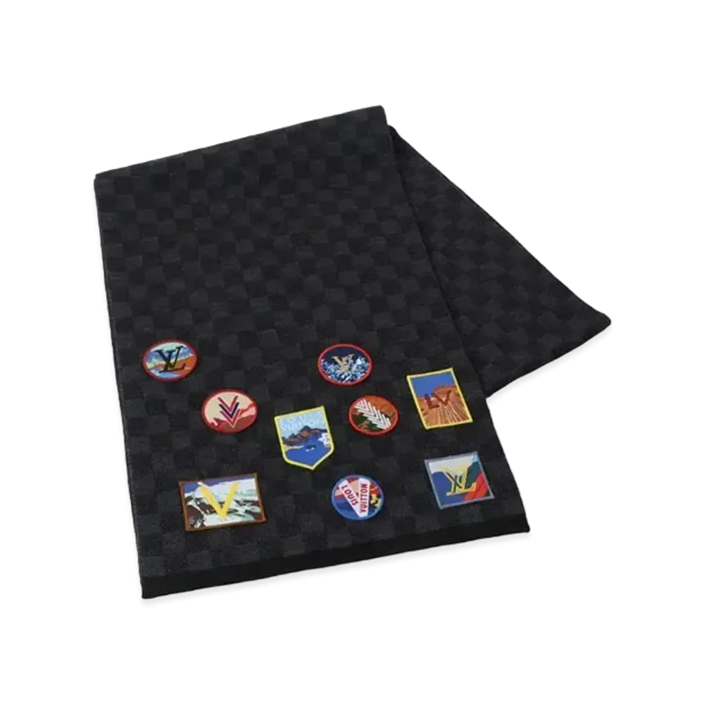 Louis Vuitton Petit Damier Alps Scarf