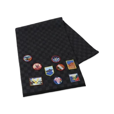 Louis Vuitton Petit Damier Alps Scarf