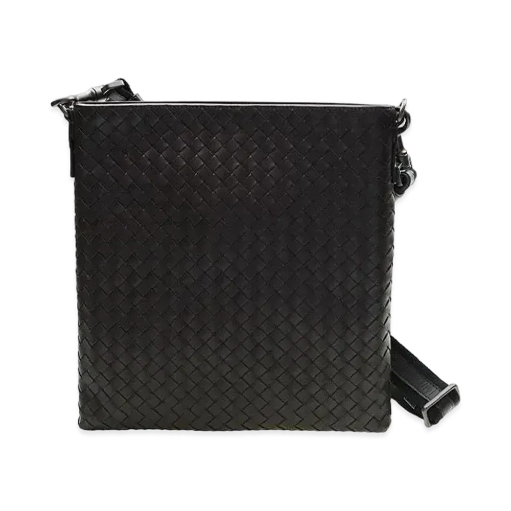 Bottega Veneta Lambskin Shoulder Bag "Brown"