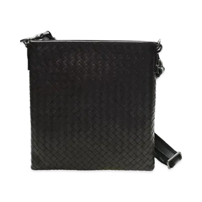 Bottega Veneta Lambskin Shoulder Bag "Brown"