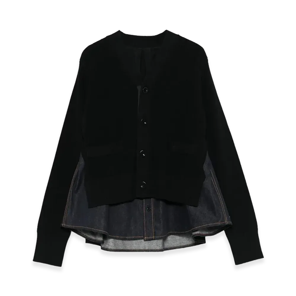 sacai Women's Sweaters "Black"