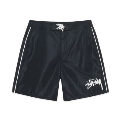 Stussy Big Stock Board Short "Black"