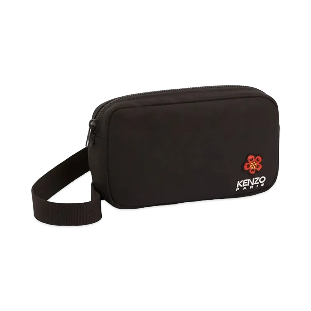 KENZO Crest Crossbody Bag "Black"