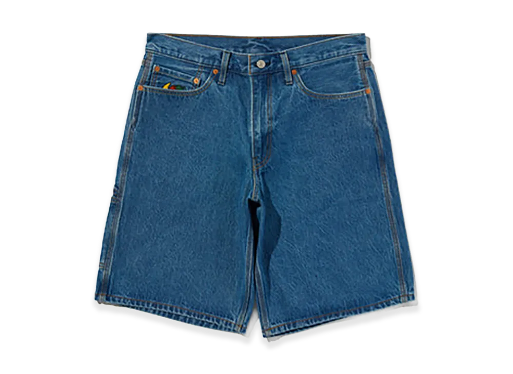 LEVI'S x Sky High Farm Goods Baggy Utility Shorts "Medium Indigo"