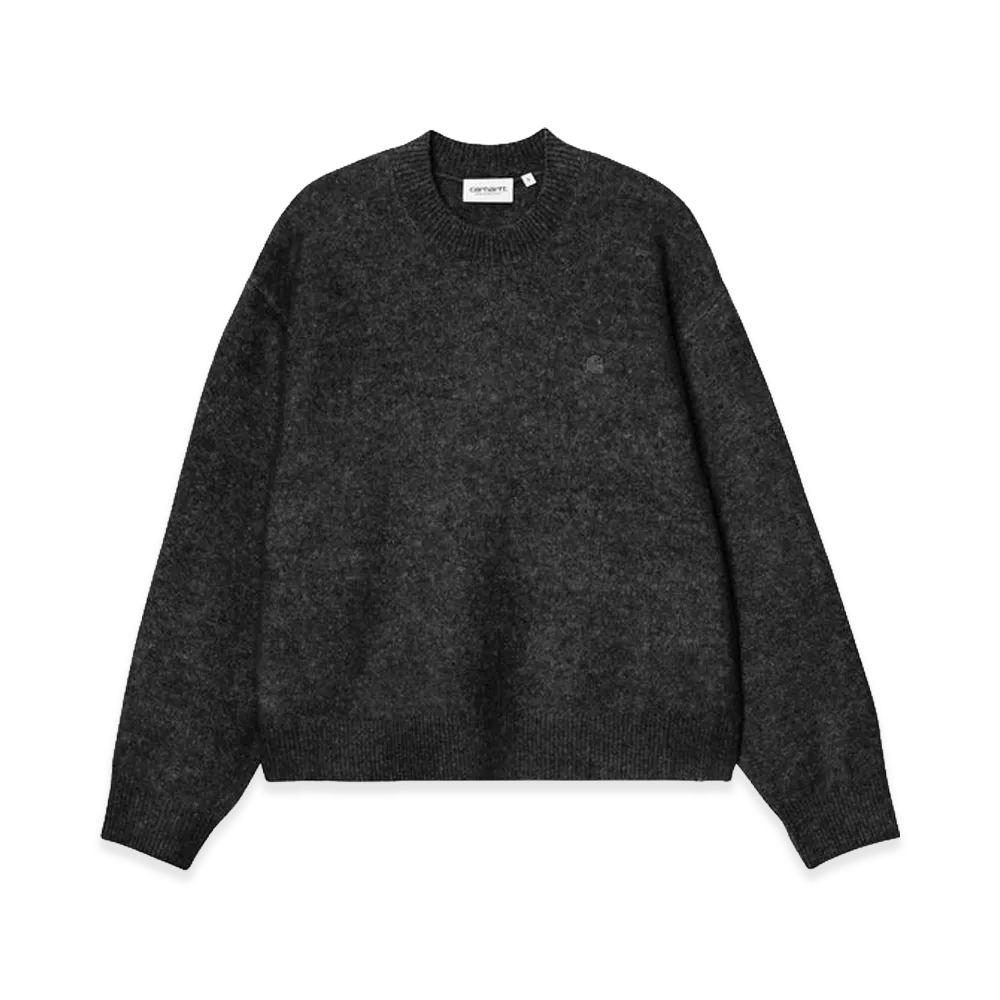 Carhartt WIP Women's Curtis Sweater "Tangled Black"